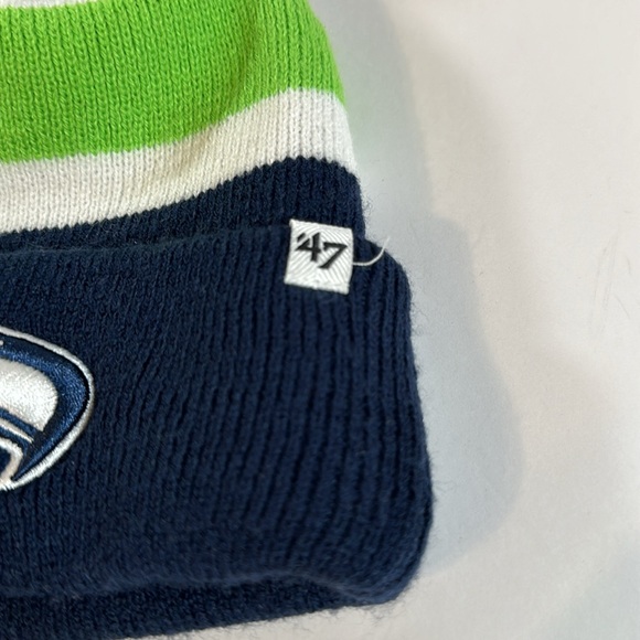 Seattle Seahawks Bridgestone Unisex Golf Breakaway Beanie Cap Hat OSFM - Picture 3 of 7